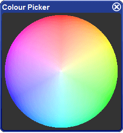 The colour picker