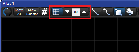 Plot with alignment grid enabled