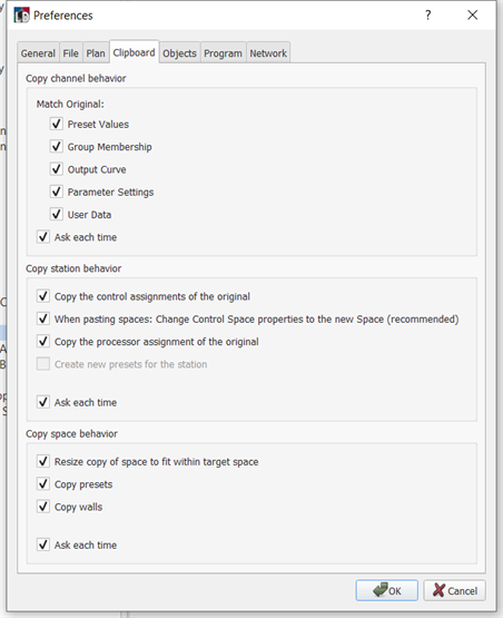 Clipboard Preferences