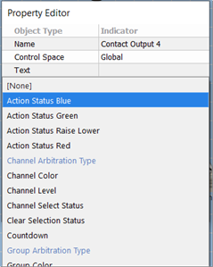 Contact Output Function Properties