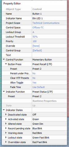 Property Editor Button