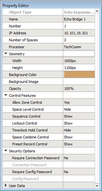 Echo Expansion Bridge Properties