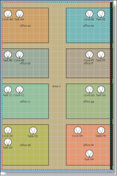 Selection Preferences, Selected Space Outline Style, Dashed line