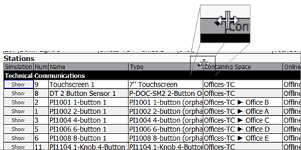 Sheets View, Change Column Width