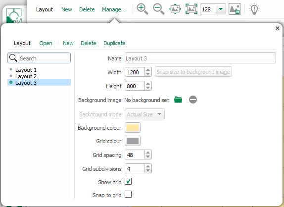 Layouts and Instances